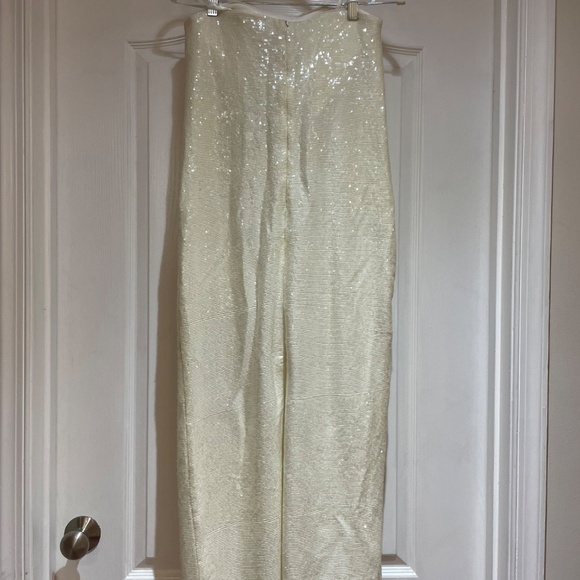 STAUD beaded Casey magnolia dress NWT - Picture 4 of 12